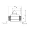Кран кульовий Thermo Alliance Standart "Mini" 1/2" ЗР SD189W15 Кран кульовий Thermo Alliance Standart "Mini" 1/2" ЗР SD189W15