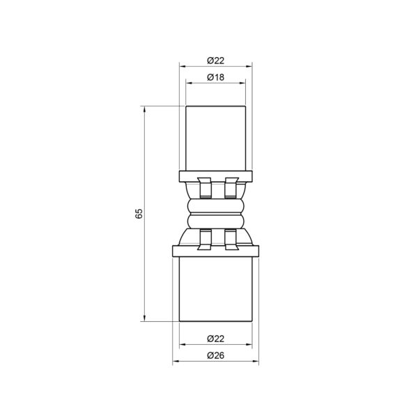 Муфта прес Icma 20х16 №400 Муфта прес Icma 20х16 №400