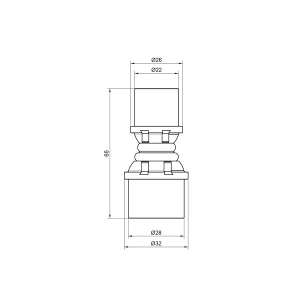 Муфта прес Icma 26х20 №400 Муфта прес Icma 26х20 №400