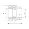 Муфта PPR Blue Ocean 20х3/4" ВР Муфта PPR Blue Ocean 20х3/4" ВР