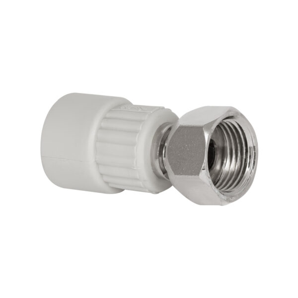 Муфта PPR з накидною гайкою Blue Ocean 20х1/2" ВР з латунним штоком