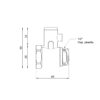 Підривний клапан Icma 1/2" №GS08 Підривний клапан Icma 1/2" №GS08