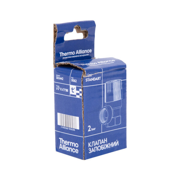 Запобіжний клапан Thermo Alliance Standart 1/2" ВР 2 бар SD2442