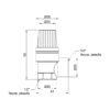 Предохранительный клапан Thermo Alliance Standart 1/2" ВР 2,5 бар SD24425 Запобіжний клапан Thermo Alliance Standart 1/2" ВР 2,5 бар SD24425