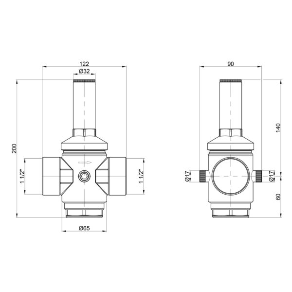 Редуктор Icma 1" 1/2 №246 Редуктор Icma 1" 1/2 №246
