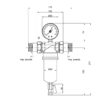 Самопромивний фільтр Icma 1" №751 Самопромивний фільтр Icma 1" №751
