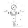 Самопромивний фільтр Icma 3/4" №751 Самопромивний фільтр Icma 3/4" №751