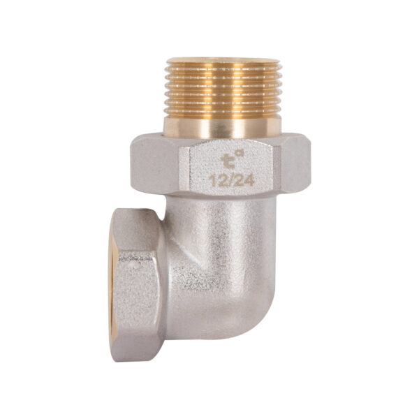 Згон-американка Thermo Alliance Base 3/4"ВЗ никель, угловой SD191W20 Згін-американка Thermo Alliance Base 3/4"ВЗ нікель, кутовий SD191W20