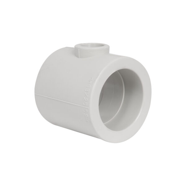 Тройник PPR Blue Ocean 63х25х63 редукционный Трійник PPR Blue Ocean 63х25х63 редукційний