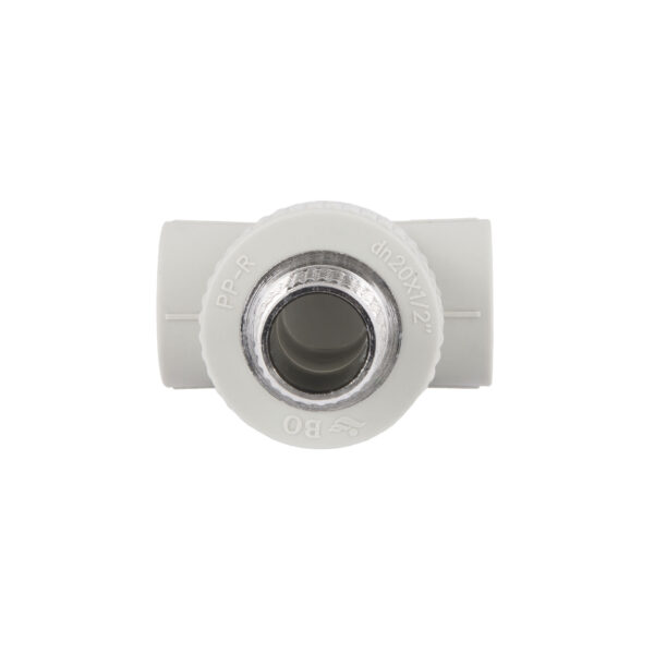 Трійник PPR Blue Ocean 20х1/2"х20 ЗР Трійник PPR Blue Ocean 20х1/2"х20 ЗР