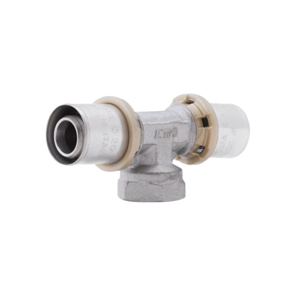 Тройник пресс Icma 20х1/2"х20 ВР No408 Трійник прес Icma 20х1/2"х20 ВР №408
