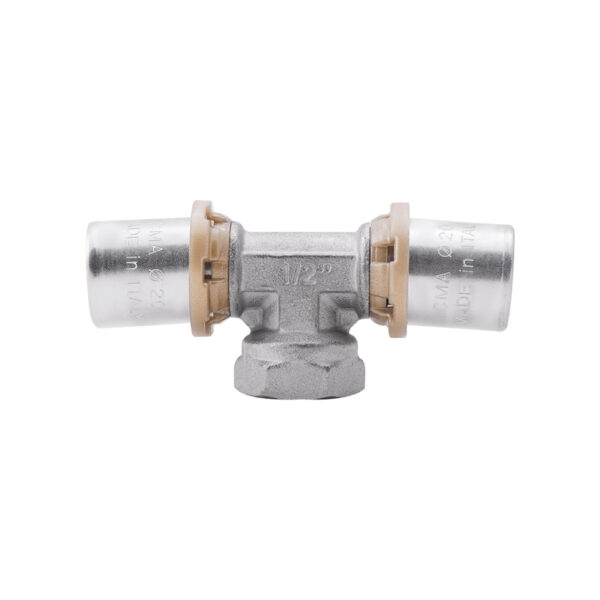 Тройник пресс Icma 20х1/2"х20 ВР No408 Трійник прес Icma 20х1/2"х20 ВР №408
