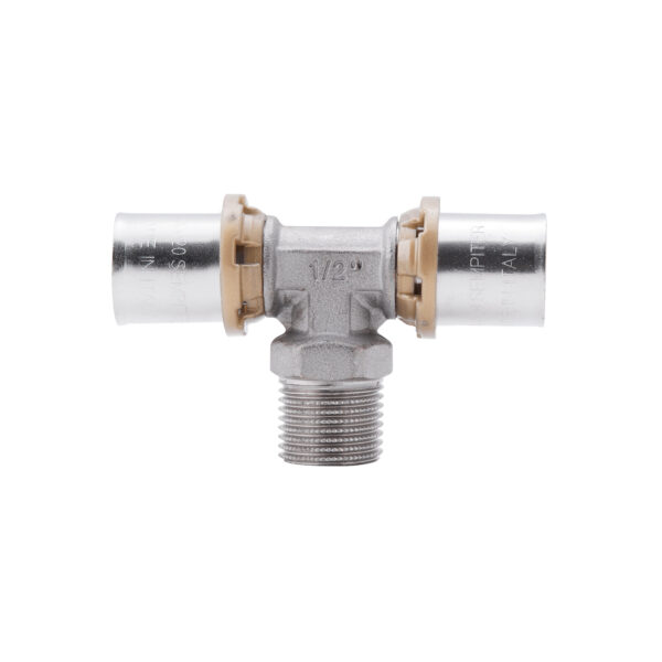 Тройник пресс Icma 20х1/2"х20 ЗР No407 Трійник прес Icma 20х1/2"х20 ЗР №407