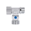 Кран приборный шаровой Thermo Alliance Forte 1/2"х3/4"х1/2" SF186W152015 Кран приладовий кульовий Thermo Alliance Forte 1/2"х3/4"х1/2" SF186W152015