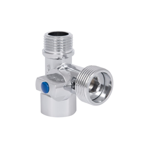 Кран приборный шаровой Thermo Alliance Forte 1/2"х3/4"х1/2" SF186W152015 Кран приладовий кульовий Thermo Alliance Forte 1/2"х3/4"х1/2" SF186W152015