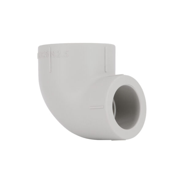 Уголок PPR Blue Ocean редукционный 32х25, 90° Кутик PPR Blue Ocean редукційний 32х25, 90°