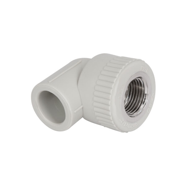 Кутик PPR Blue Ocean 20х1/2", 90° ВР Кутик PPR Blue Ocean 20х1/2", 90° ВР
