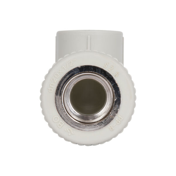 Кутик PPR Blue Ocean 20х1/2", 90° ВР Кутик PPR Blue Ocean 20х1/2", 90° ВР