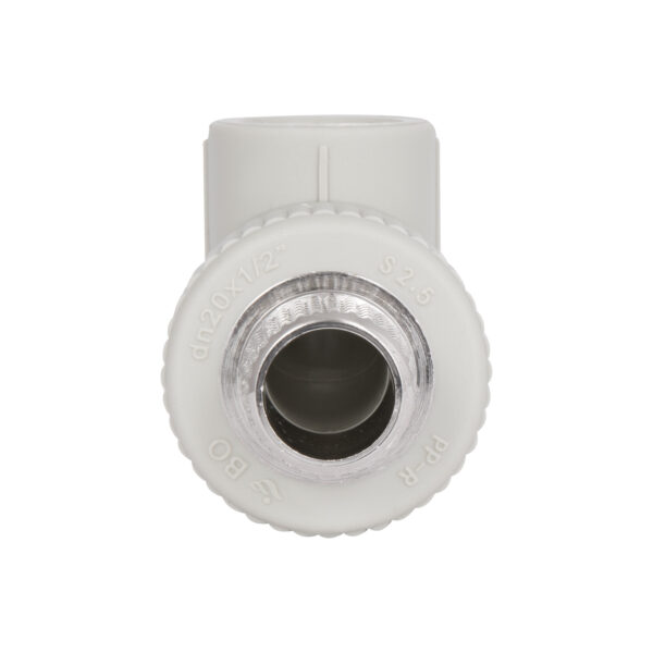 Кутик PPR Blue Ocean 20х1/2", 90° ЗР Кутик PPR Blue Ocean 20х1/2", 90° ЗР