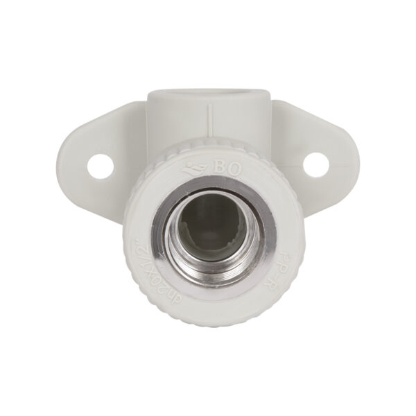 Уголок настенный PPR Blue Ocean 20х1/2", 90° ВР Кутик настінний PPR Blue Ocean 20х1/2", 90° ВР