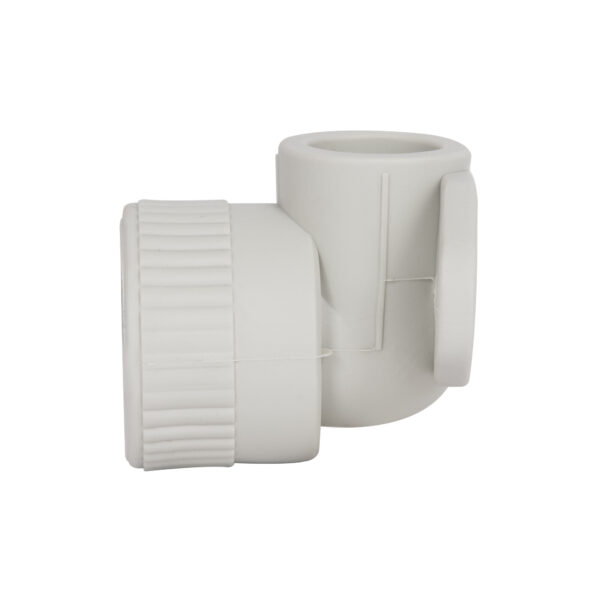 Уголок настенный PPR Blue Ocean 20х1/2", 90° ВР Кутик настінний PPR Blue Ocean 20х1/2", 90° ВР