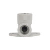 Кутик PPR Blue Ocean настінний з кріпленням 25х1/2", 90° ВР Кутик PPR Blue Ocean настінний з кріпленням 25х1/2", 90° ВР