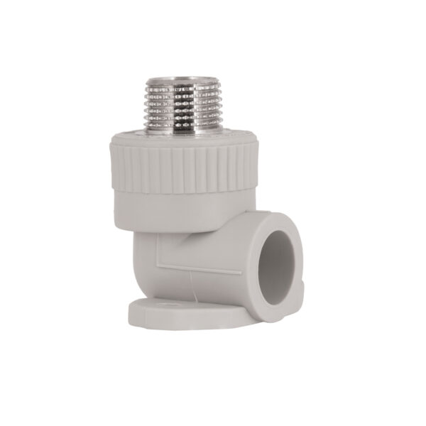Кутик PPR Blue Ocean настінний з кріпленням 20х1/2", 90° ЗР