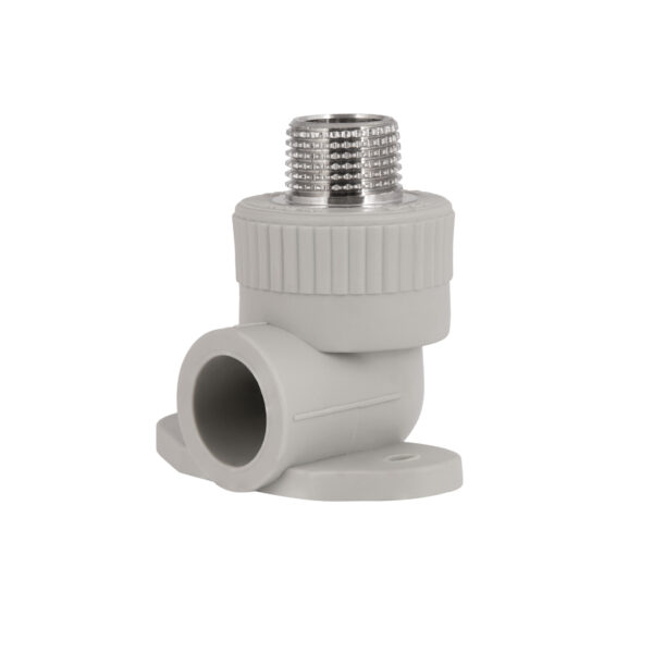 Кутик PPR Blue Ocean настінний з кріпленням 20х1/2", 90° ЗР