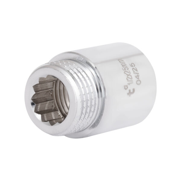 Удлинитель Thermo Alliance Standart 25х1/2" хром SD1301525 Подовжувач Thermo Alliance Standart 25х1/2" хром SD1301525
