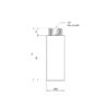 Удлинитель Thermo Alliance Standart 60х1/2" хром SD1301560 Подовжувач Thermo Alliance Standart 60х1/2" хром SD1301560