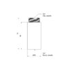 Удлинитель Thermo Alliance Standart 60х3/4" хром SD1302060 Подовжувач Thermo Alliance Standart 60х3/4" хром SD1302060