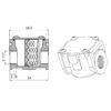 Фільтр алюмінієвий Thermo Alliance Standart 1/2" SD121G15