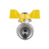 Кран кульовий Thermo Alliance Forte 3/4" ВЗ для газа (метелик) SF607G20 Кран кульовий Thermo Alliance Forte 3/4" ВЗ для газа (метелик) SF607G20