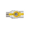 Кран кульовий Thermo Alliance Forte 1/2" ВЗ для газа (метелик) SF607G15 Кран кульовий Thermo Alliance Forte 1/2" ВЗ для газа (метелик) SF607G15