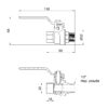 Кран шаровой Thermo Alliance Forte 1/2" ВЗ для воды (ручка) SF605W15 Кран кульовий Thermo Alliance Forte 1/2" ВЗ для води (ручка) SF605W15