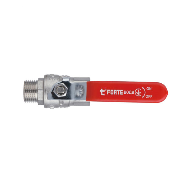 Кран шаровой Thermo Alliance Forte 1/2" ВЗ для воды (ручка) SF605W15 Кран кульовий Thermo Alliance Forte 1/2" ВЗ для води (ручка) SF605W15