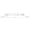 Шланг для газу Thermo Alliance Standart чорний 1/2" ВВ 50 см SD91G50 Шланг для газу Thermo Alliance Standart чорний 1/2" ВВ 50 см SD91G50