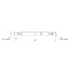 Шланг для газу Thermo Alliance Standart чорний 1/2" ВВ 120 см SD91G120