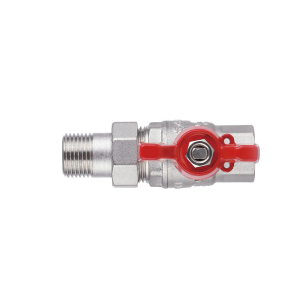 Кран кульовий "Американка" Thermo Alliance Forte 1/2" прямий SF220W15 Кран кульовий "Американка" Thermo Alliance Forte 1/2" прямий SF220W15