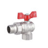 Кран шаровой «Американка» Thermo Alliance Forte 3/4" угловой SF221W20 Кран кульовий «Американка» Thermo Alliance Forte 3/4" кутовий SF221W20