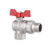 Кран шаровой «Американка» Thermo Alliance Forte 3/4" угловой SF221W20 Кран кульовий «Американка» Thermo Alliance Forte 3/4" кутовий SF221W20