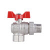 Кран шаровой «Американка» Thermo Alliance Forte 3/4" угловой SF221W20 Кран кульовий «Американка» Thermo Alliance Forte 3/4" кутовий SF221W20