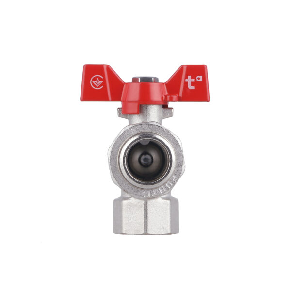 Кран шаровой «Американка» Thermo Alliance Forte 3/4" угловой SF221W20 Кран кульовий «Американка» Thermo Alliance Forte 3/4" кутовий SF221W20