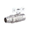 Кран шаровой "Американка" Thermo Alliance Forte 3/4" с антипротеканием прямой SF222W20 Кран кульовий "Американка" Thermo Alliance Forte 3/4" з антипротіканням прямий SF222W20