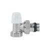 Кран радіаторний Icma 1/2" з антипротіканням кутовий без ручки №805+940 Кран радіаторний Icma 1/2" з антипротіканням кутовий без ручки №805+940