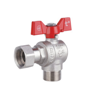 Кран кульовий з накидною гайкою Thermo Alliance Forte 3/4" ВЗ для води кутовий SF224W20 Кран кульовий з накидною гайкою Thermo Alliance Forte 3/4" ВЗ для води кутовий SF224W20
