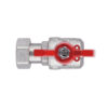 Кран кульовий з накидною гайкою Thermo Alliance Forte 3/4" ВЗ для води кутовий SF224W20 Кран кульовий з накидною гайкою Thermo Alliance Forte 3/4" ВЗ для води кутовий SF224W20