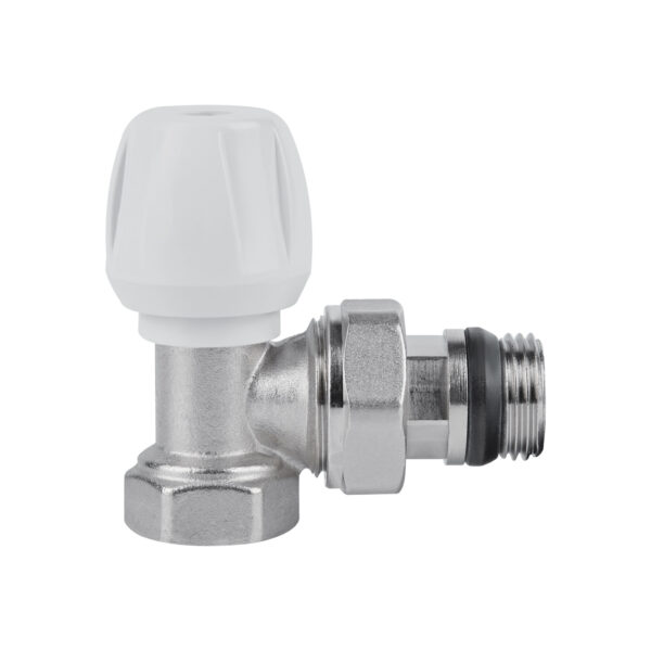Кран радіаторний Icma 1/2" з антипротіканням кутовий №803+940 Кран радіаторний Icma 1/2" з антипротіканням кутовий №803+940