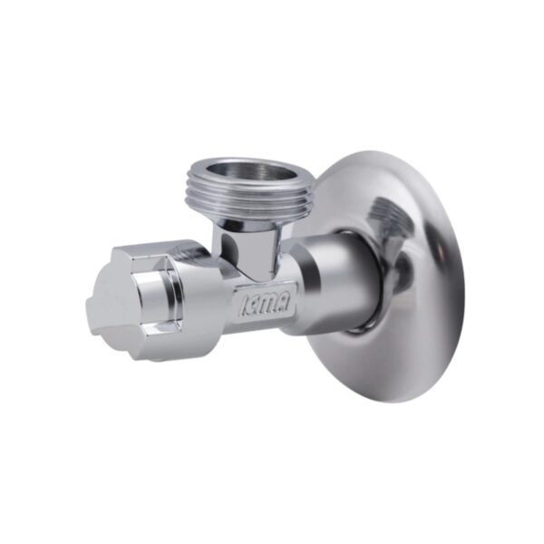 Кран приладовий буксовий Icma 1/2" х3/4" кутовий №519 Кран приладовий буксовий Icma 1/2" х3/4" кутовий №519