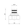 Наконечник Icma 1/2" 16х2 №98 Наконечник Icma 1/2" 16х2 №98